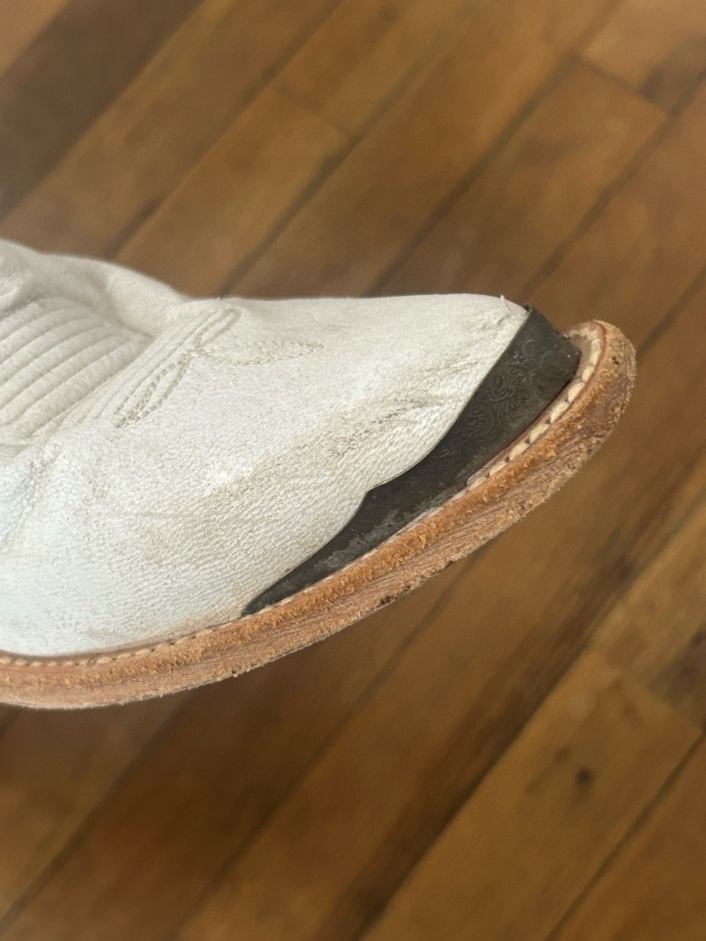 Idyllwind Women's Wheels Western Booties Round Toe in White - Picture 6 of 16